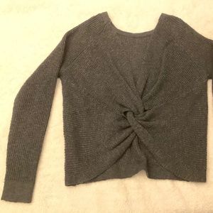 Aerie Twist Front Sweater